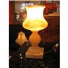 Image 1 : 1920's Spanish Alabaster Lamp #1333126