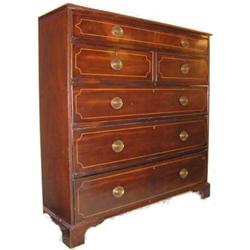 American Chippendale Federal Mahogany Chest #1333184