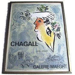 1964 MARC CHAGALL Galerie Maeght Poster #1333196