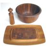 Image 1 : Dansk Teak Meat Cheese Platter Peppermill & #1333277