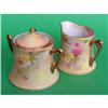 Image 1 : Royal Bayreuth Yellow Floral Sugar Creamer Set #1333553