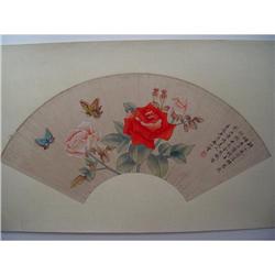 fine Chinese Fan Painting #1333890