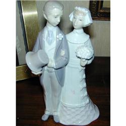 Lladro Bride and Groom Retired 1992 #1333912