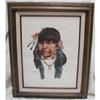 Image 1 : ORIGINAL WATERCOLOR OF A GIRL BY "CHRISTY" #1350614