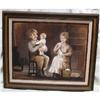 Image 1 : DIANNE DENGEL OIL ON BOARD OF FAMILY #1350618
