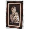 Image 1 : DIANNE DENGEL OIL ON BOARD OF MOTHER AND CHILD #1350620