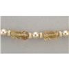 Image 1 : Citrine and 14K Gold Bead Strand Necklace #1350752