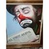 Image 1 : Portrait of Emmett Kelly by Donald Rust  #1350836