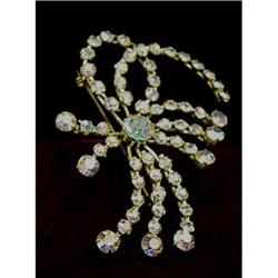Iridescent Rhinestone BROOCH #1367796