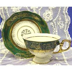 STAFFORDSHIRE CUP & SAUCER #1367800