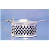 Image 1 : 1920's 3 Pce.Silver Condiment Dish #1367807