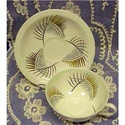 DEco Style Cup & Saucer by Foley #1367812
