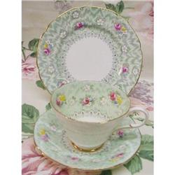 PARAGON CHINA 3 PIECE SET "EVANGELINE" #1367827