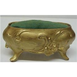 VICTORIAN ART NOUVEAU PINCUSHION #1367834