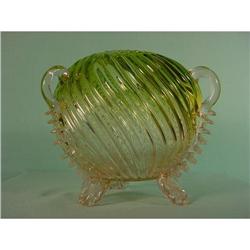 Rubena Verde Rose Bowl #1367888