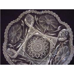 Cut Glass Bowl #1367902