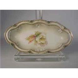 R. S. Prussia Celery Tray - Red Mark #3 #1367926