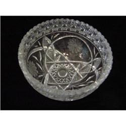 Brilliant Cut Glass Bowl #1367932