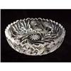 Image 1 : Elegant Cut Glass Low Bowl #1367939