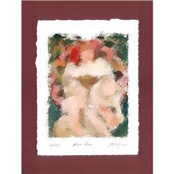 "Glass with Wine" - Colour L.E. Lithography #1367970