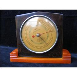 Bakelite Barometer--Classic Deco Style #1367993