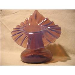 Blown Lilac Opalescent Jack in Pulpit Vase #1367995