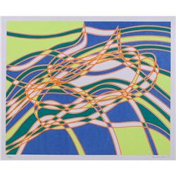 Stanley Hayter, Aquarius, Abstract Silkscreen #1368082