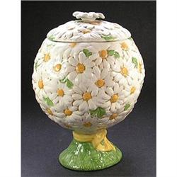 Metlox Ball of DAISIES Cookie Jar #1368122