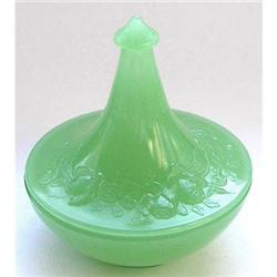 Houzex SPEAR Jadite Onxglas Powder Jar #1368124