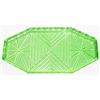 Image 1 : Tiffin Green Glass Chipperfield Vanity Tray #1368209