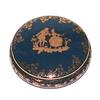 Image 1 : Limodg Cobalt Blue with Gold Powder Jar #1368459