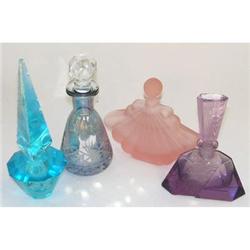 Lot of Four (4) Vintage Perfume Bottles #1368460