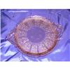 Image 1 : Rose Depression Glass Flower Serving Dish #1368554