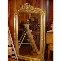 Large French Louis XV style mirror #1368605