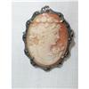 Image 1 : Shell Cameo in Silver Frame with Marcasites  #1368806