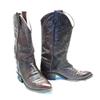 Image 1 : Dark Chocolate Brown Dan Post  Cowboy Boots #1368832