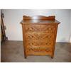 Image 1 : VERY BEAUTIFUL CARVED OAK CHEST WITH FOUR #1388986