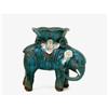 Image 1 : Old Chinese Sancai Mudman Elephant Flower Pot  #1389327