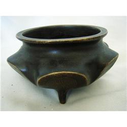 chinese  bronze censer #1421300