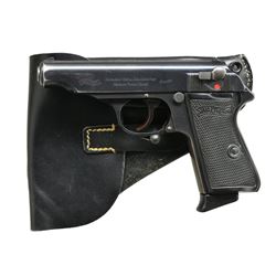 1938 VINTAGE .22 CAL. WALTHER PP W/ SPARE MAG.