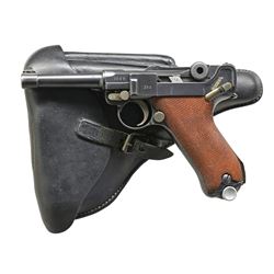 MAUSER S/42 CODE K DATE LUGER SEMI-AUTO PISTOL.