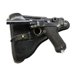 BRITISH PROOFED MAUSER REWORK POLICE LUGER