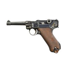 DWM MODEL 1914 MILITARY LUGER SEMI-AUTO PISTOL.