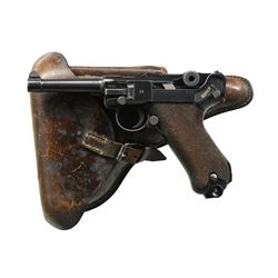 MAUSER byf CODE LUGER SEMI AUTO PISTOL.