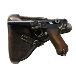 MAUSER S/42 CODE 1936 DATE LUGER SEMI AUTO PISTOL.
