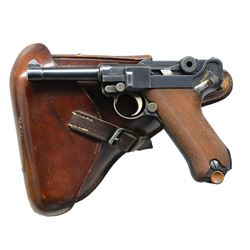DWM 1920 COMMERCIAL LUGER SEMI-AUTO PISTOL.