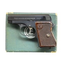VERY FINE CZ 45 SEMI AUTO PISTOL WITH FACTORY BOX.
