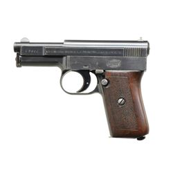 MAUSER SIDELATCH MODEL 1910 SEMI-AUTO PISTOL.