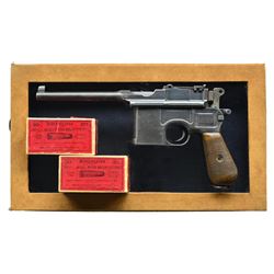 MAUSER MODEL 1896 SEMI AUTO PISTOL.