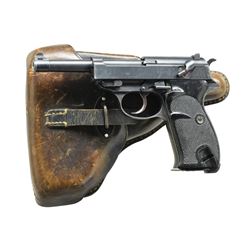 SPREEWERKE "cyq" P38 SEMI AUTO PISTOL W/ HOLSTER.